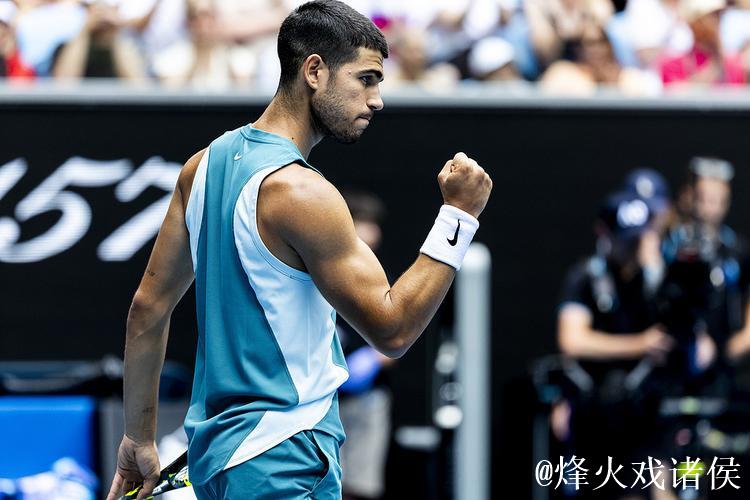 阿尔卡拉斯直落三盘击败汉夫曼 顺利挺进澳网男单第三轮