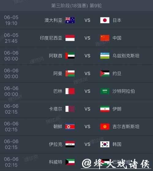 2026世界杯外围赛程最新解读